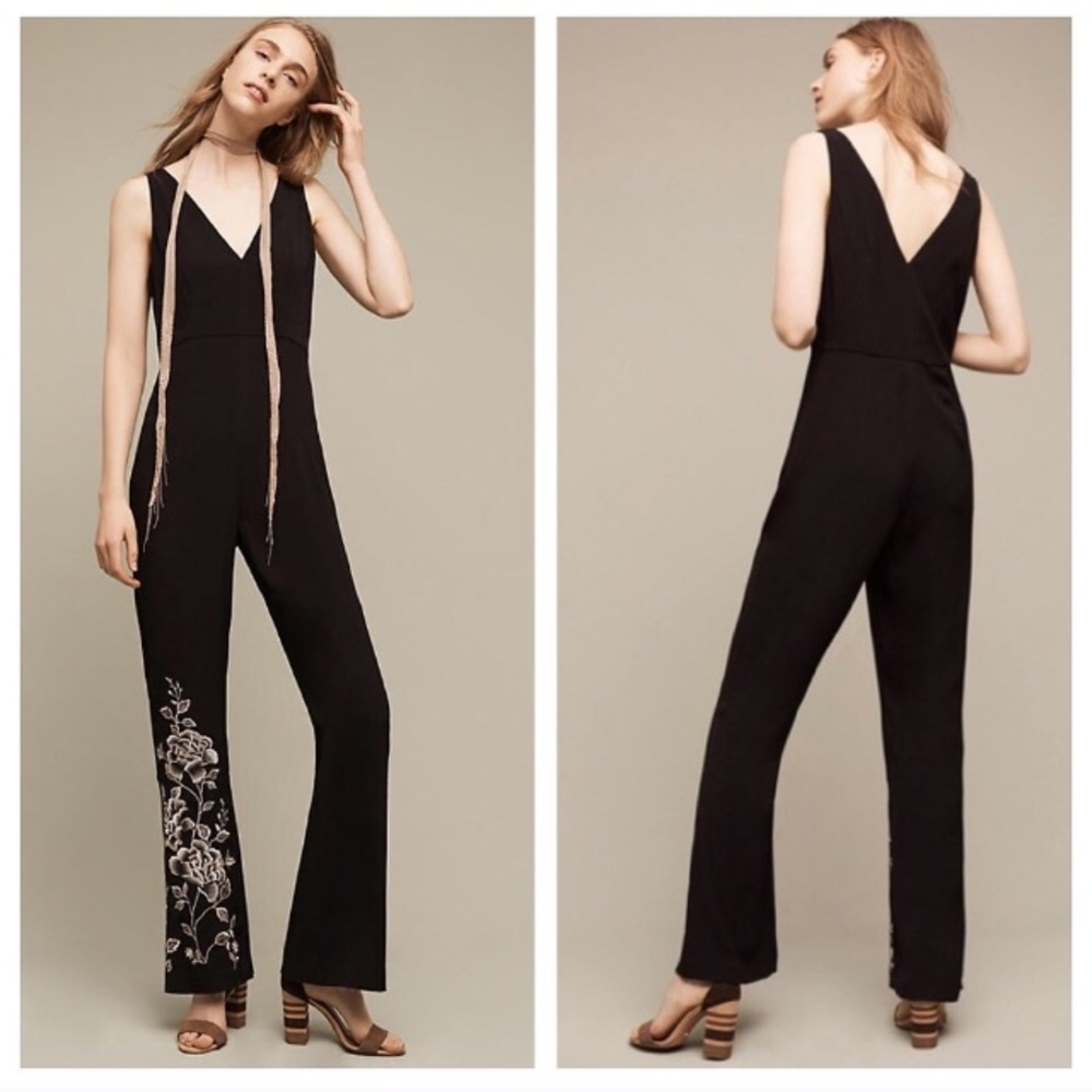 MOVING SALE! 📦 Anthropologie Black Jumpsuit